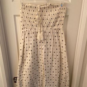 Old navy white strapless dress